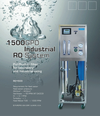 RO1500 Industrial Reverse Osmosis System