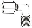 JACO-4042 Male elbow 1/4"x1/8"