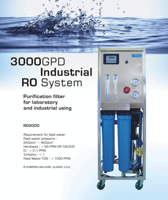 RO3000 Industrial Reverse Osmosis System