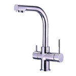 Chrome Double Lever Faucet